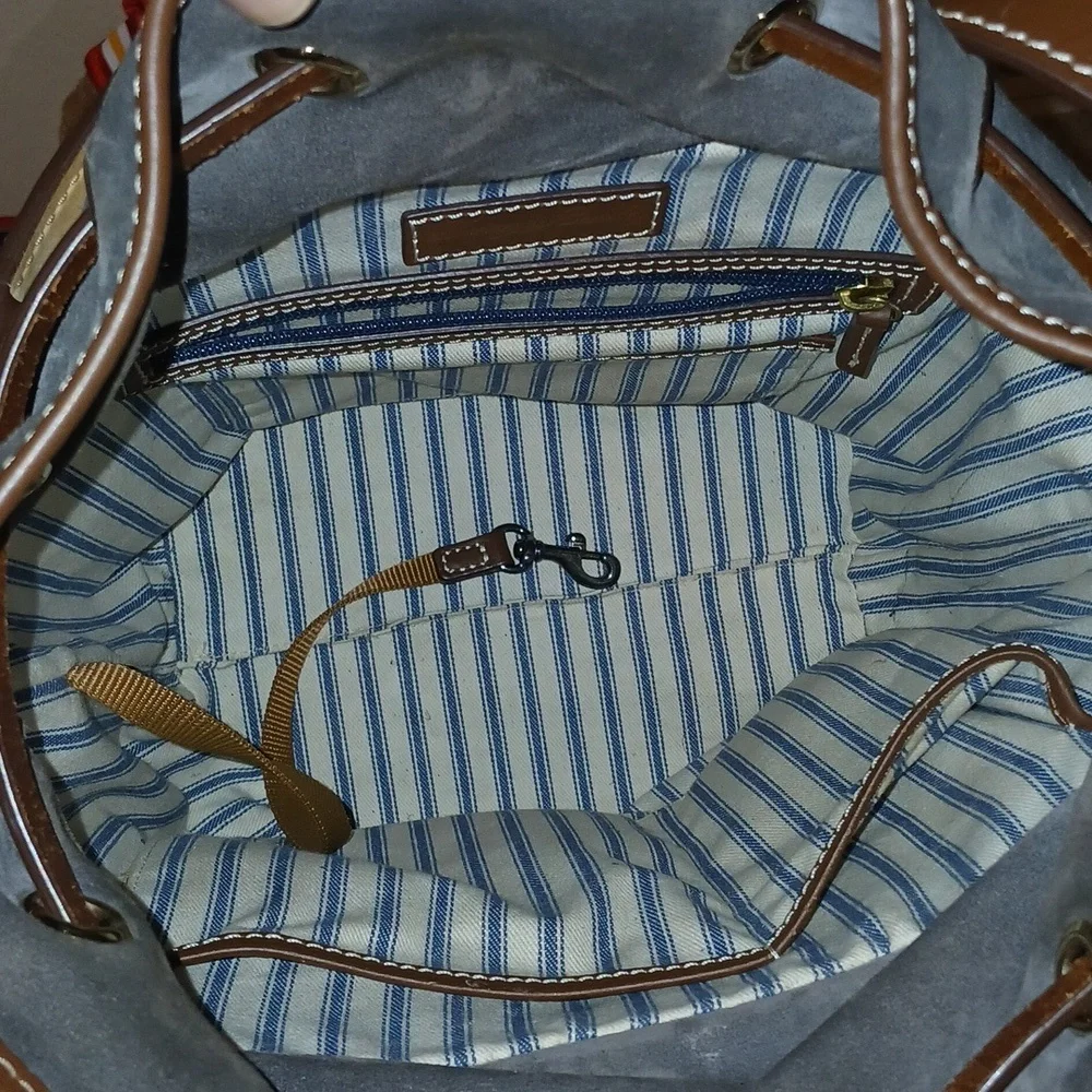 Dooney & Bourke Woven Drawstring Bag - Picture 6 of 17